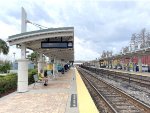 Sand Lake Road Sunrail Station-looking south 